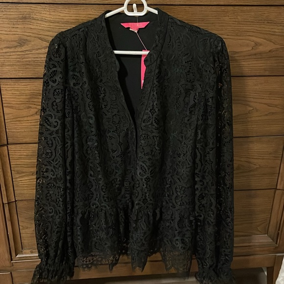 NWT Lilly Pulitzer Jacelynn Lace Top - Picture 7 of 13